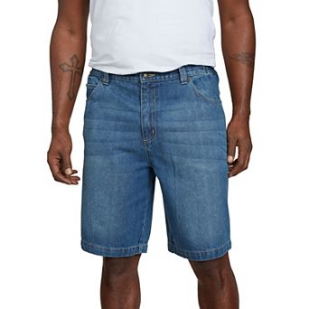 Liberty Blues by KingSize Men's Big & Tall 5-Pocket Denim Shorts