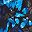 Blue Tie Dye Floral