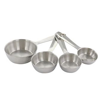 Baldwyn 4 pc Stainless Steel Measuring Cup Set