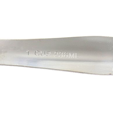 Baldwyn 4 Piece Stainless Steel Measuring Cup Set