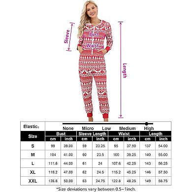 Christmas Pajamas for Women Matching Pjs Set Hoodie Zipper Christmas Onesies for Adults