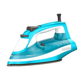 Black+Decker One Step Steam Iron in Turquoise