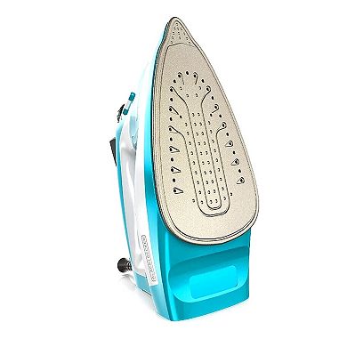 Black+Decker One Step Steam Iron in Turquoise