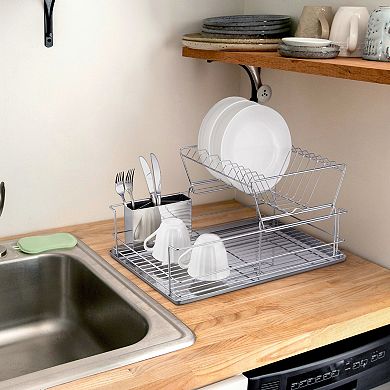 Better Chef 4 Piece 18.5" Dish Drying Rack Set