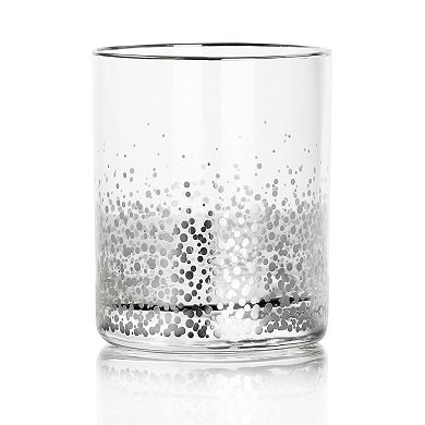 Laurie Gates Audrey Hill 6 Piece 13.5oz Double Old Fashion Glass Set