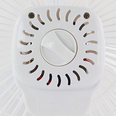 Holmes 6 Inch Clip/Table Personal Fan in White