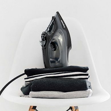 Impress Mid-Sized Spray Steam and Dry Iron in Black with Motion Auto-Shutoff