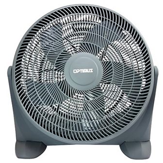 Optimus 20 in Turbo High Performance Air Circulator, Grey