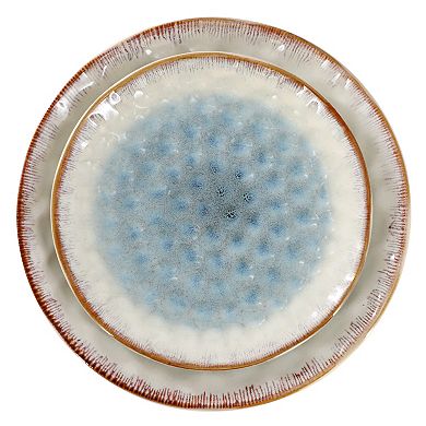 Elama Leann 16 Piece Stoneware Dinnerware Set