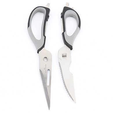 Granger 2 Piece 9 Inch Stainless Steel Multi-Purpose Scissors with Magnetic Holder
