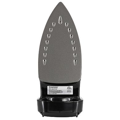 Impress 1200 Watt Cord Winder Garment Iron in Black