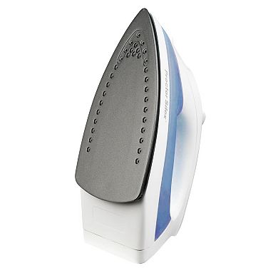 Proctor Silex Simply Better Nonstick Soleplate Iron with Adjustable Steam in Blue