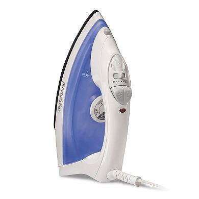 Proctor Silex Simply Better Nonstick Soleplate Iron with Adjustable Steam in Blue
