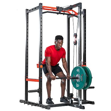 Sunny Health & Fitness Stretch Training Machine Lat Pulldown Pulley System Attachment