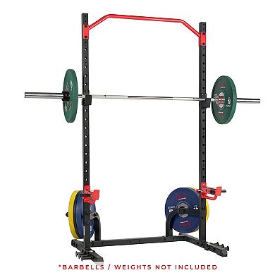Sunny Health & Fitness Power Zone Advanced Multifunction Squat Power Rack
