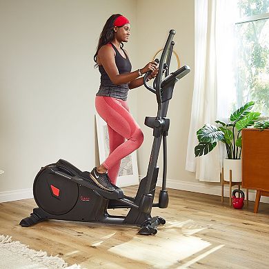 Sunny Health & Fitness Smart Premium Programmable Electro-Magnetic Elliptical