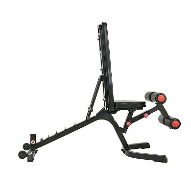Sunny Health & Fitness Power Zone Premium Adjustable Multifunction Incline/Decline Bench