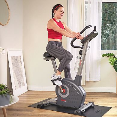Sunny Health & Fitness Elite Smart Upright Exercise Bike