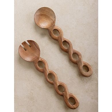 Valencia Salad Servers