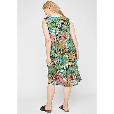 Catherines Women's Plus Size Promenade A-Line Dress