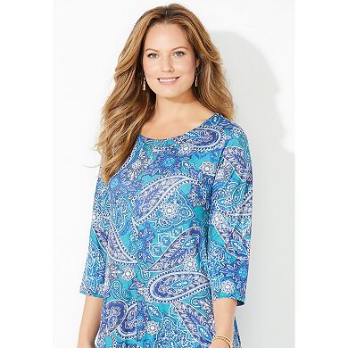 Catherines Women's Plus Size Strawbridge Fit & Flare Dress