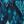 Teal Ikat