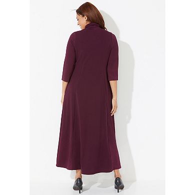 Catherines Women's Plus Size Anywear Maxi Dress
