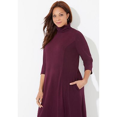 Catherines Women's Plus Size Anywear Maxi Dress