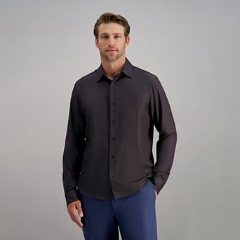 Men's Haggar® Long Sleeve Slim Fit Performance Shirt