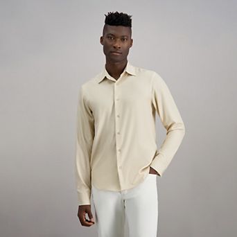 Men's Haggar® Long Sleeve Slim Fit Performance Shirt