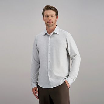 Men's Haggar® Long Sleeve Slim Fit Performance Shirt