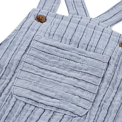 Newborn Baby Boys Huggies Babywear 100% Organic Top & Romper 2-Piece Set