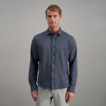Men's Haggar® Twill Button-Down Shirt