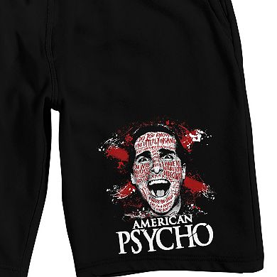 Men's American Psycho Pajama Shorts
