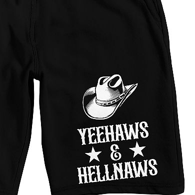 Men's Yeehaws & Hellnaws Pajama Shorts