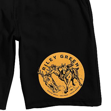 Men's Riley Green Pajama Shorts