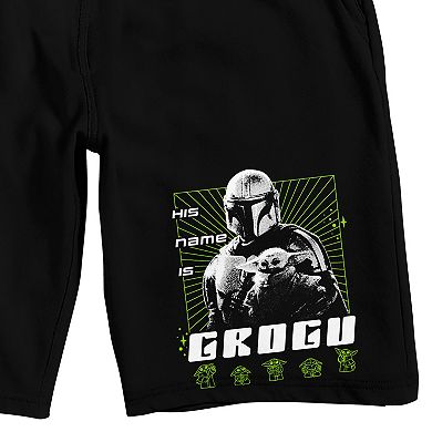 Men's The Mandalorian Din Pajama Shorts