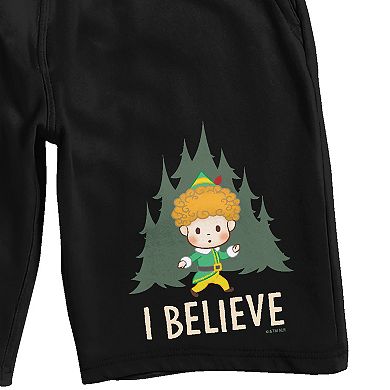 Men's Elf I Believe Buddy Pajama Shorts