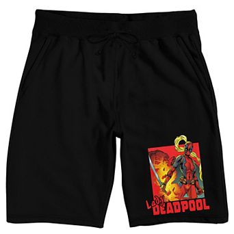 Men's Lady Deadpool Pajama Shorts