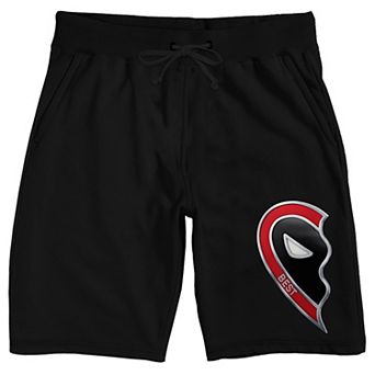 Men's Deadpool & Wolverine Deadpool Heart Pajama Shorts