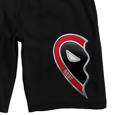 Men's Deadpool & Wolverine Deadpool Heart Pajama Shorts