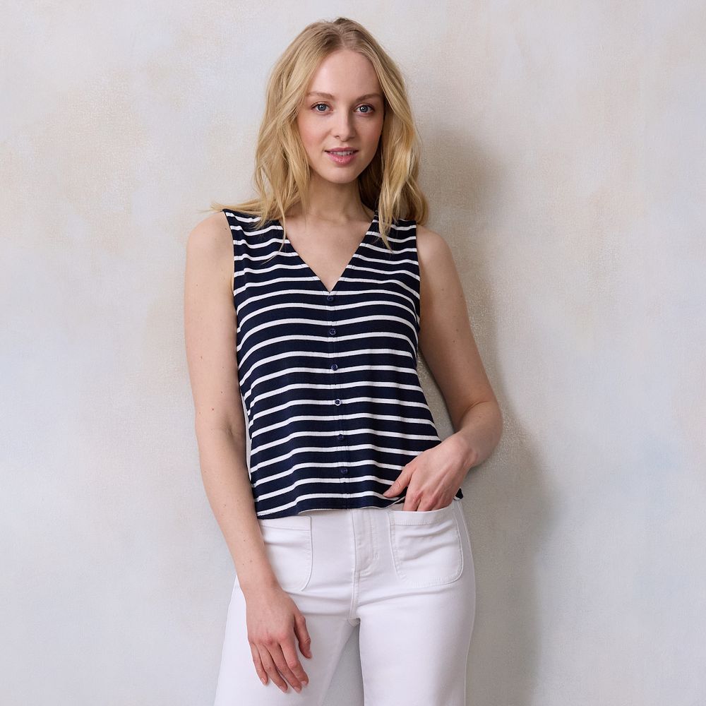 LAUREN™ | Women Casual V-Neck Top