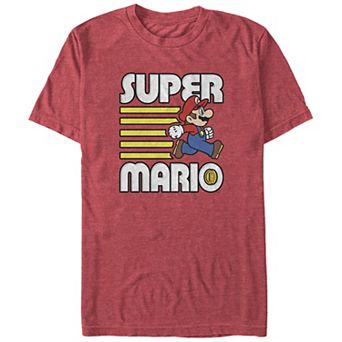 Big & Tall Super Mario Bros Classic Run Graphic Tee