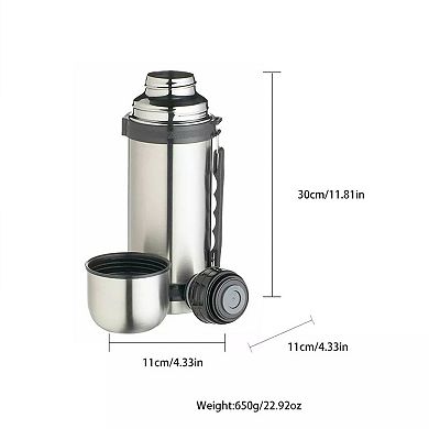 Stainless Steel Vacuum Thermos Flask 35.3 oz