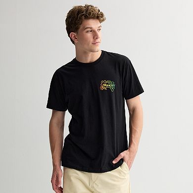 Men's Billabong Hawaii Islands Short Sleeve Graphic Tee