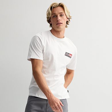 Men's Billabong Black & Red Logo Short Sleeve Graphic Tee