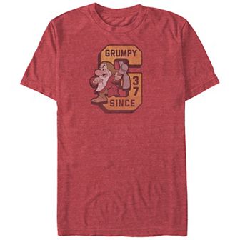 Disney Princess Snow White And The Seven Dwarfs Grumpy Since 37 Big & Tall Graphic Tee