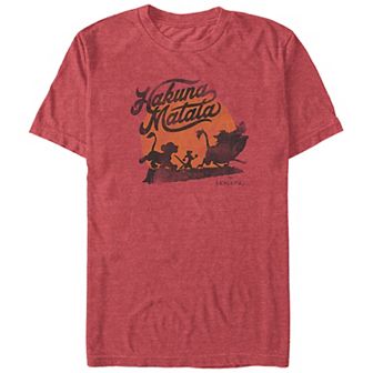 Disney's The Lion King Hakuna Matata Life Style Big & Tall Graphic Tee