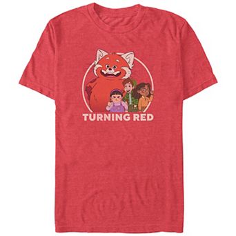 Big & Tall Turning Red Friendly Group Graphic Tee
