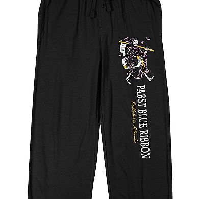 Men's Pabst Blue Ribbon Grim Pajama Pants